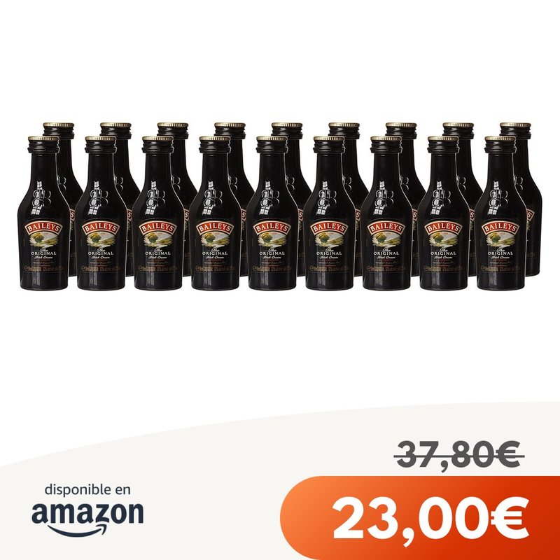 Baileys Original Irish Cream, 5cl (pack 20 uds)