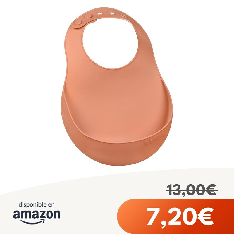 Béaba Babero de Silicona para Bebé