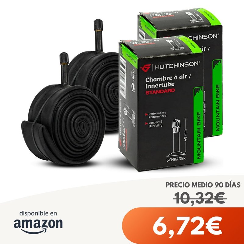 Hutchinson Cámara de Aire a Prueba de pinchazos Presta 0,9 mm