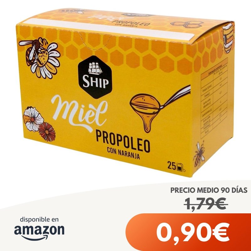 Marabans Infusión Propóleo Miel 25 Unidades