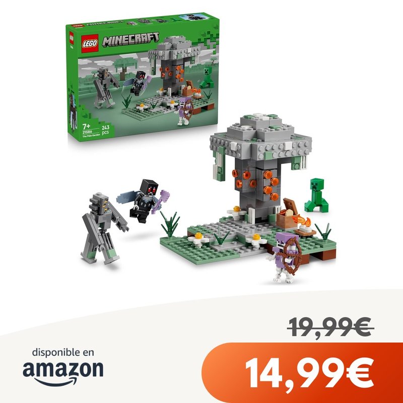 LEGO Minecraft El Jardín Pálido 21586