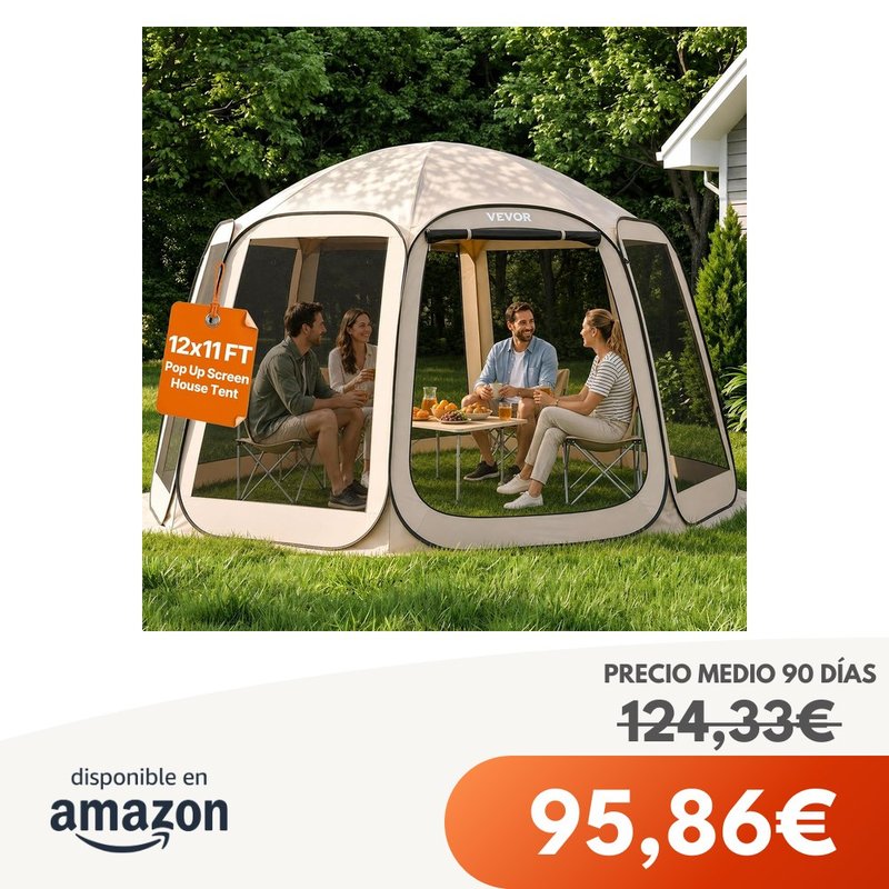 Tienda de campaña VEVOR 10x9 pies