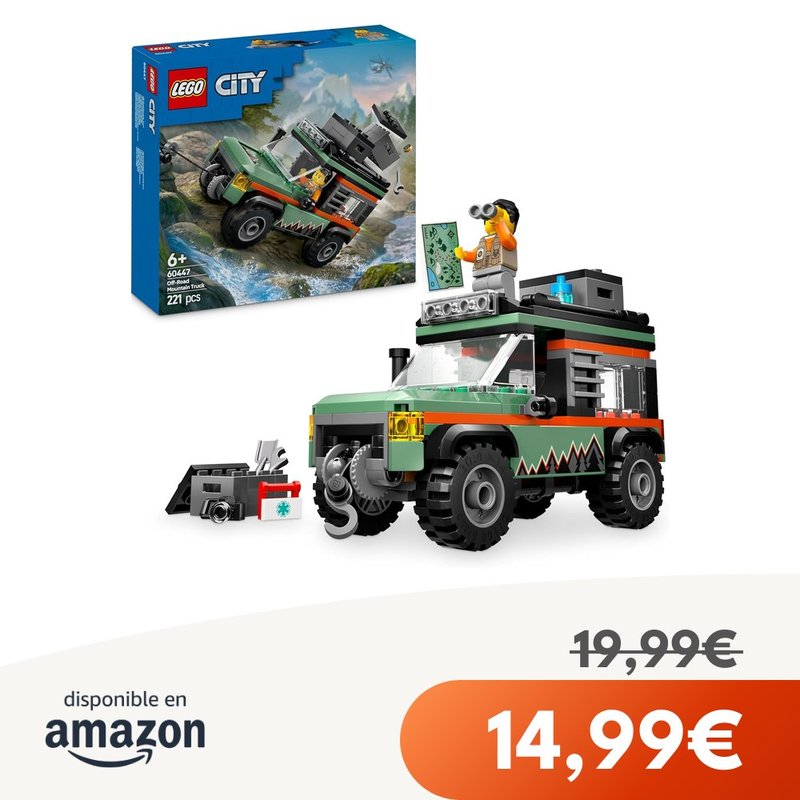 LEGO City Todoterreno 4x4 de Montaña 60447