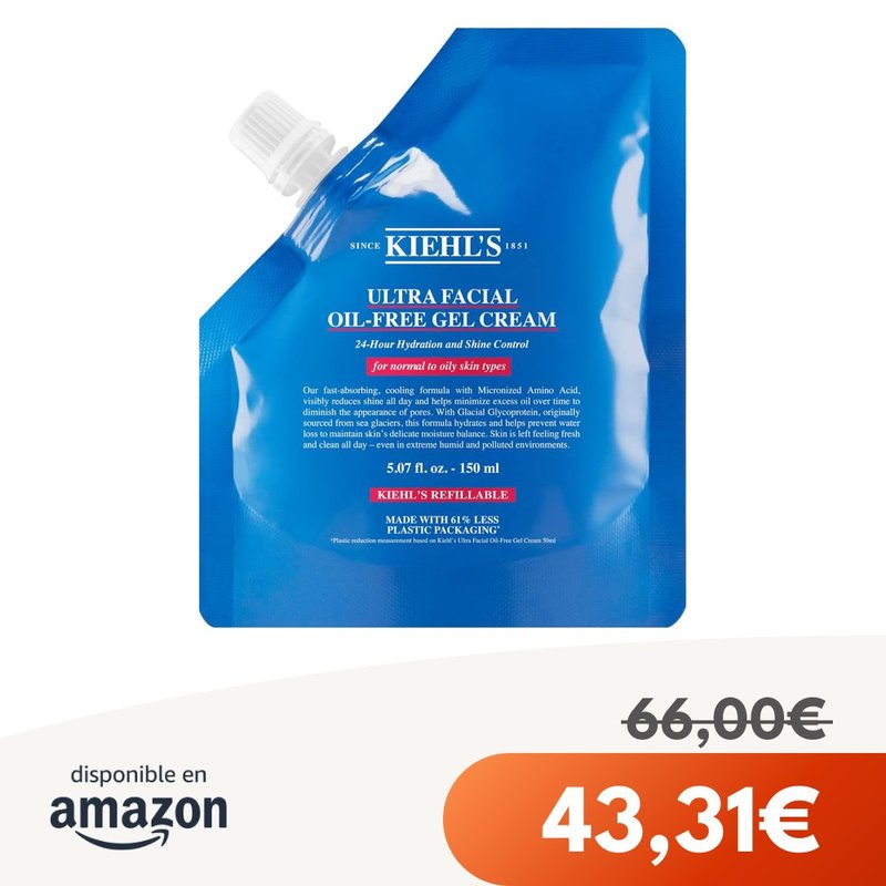 Kiehl's Gel crema hidratante 150ML REFILL