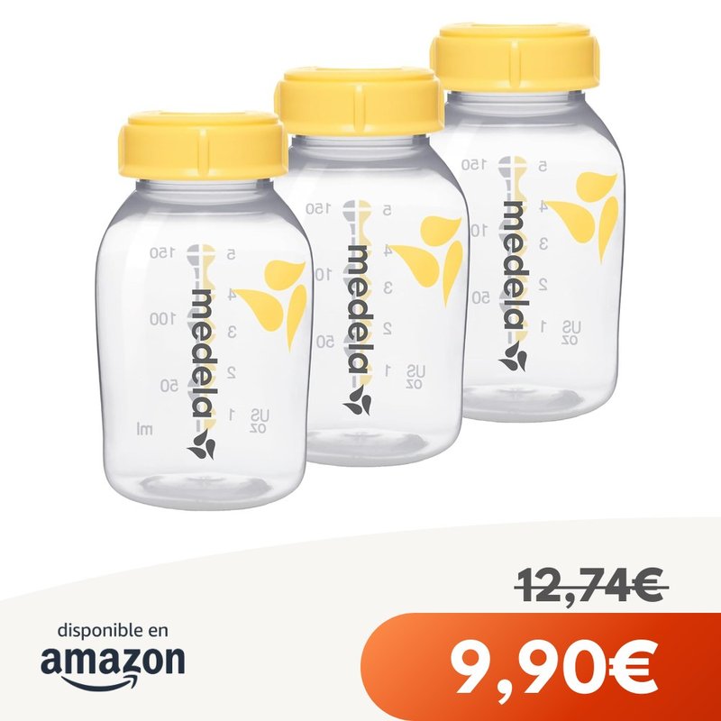 Medela Biberones 150 ml, 3 uds.