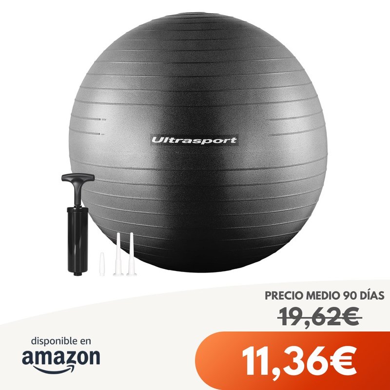 Ultrasport Pelota de Pilates 55cm