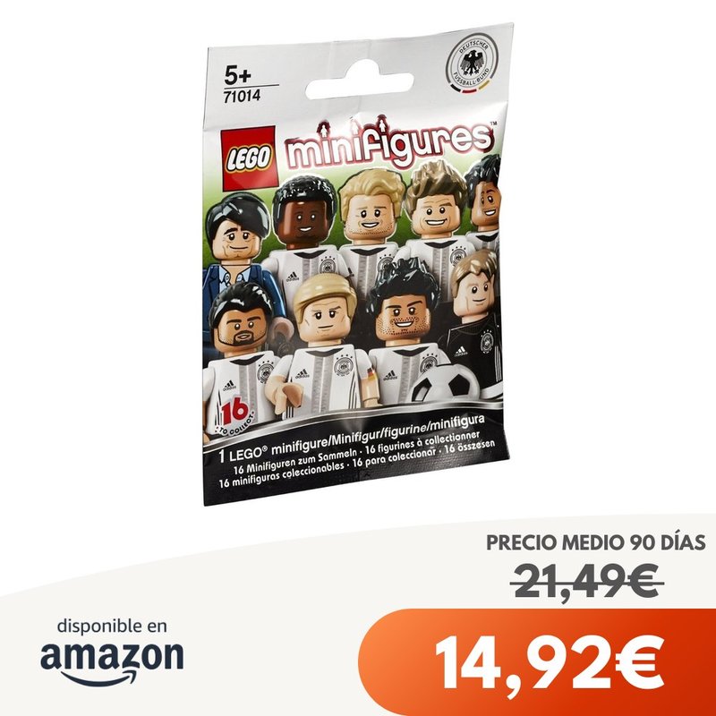 LEGO Figuras 71014 DFB Equipo de Alemania