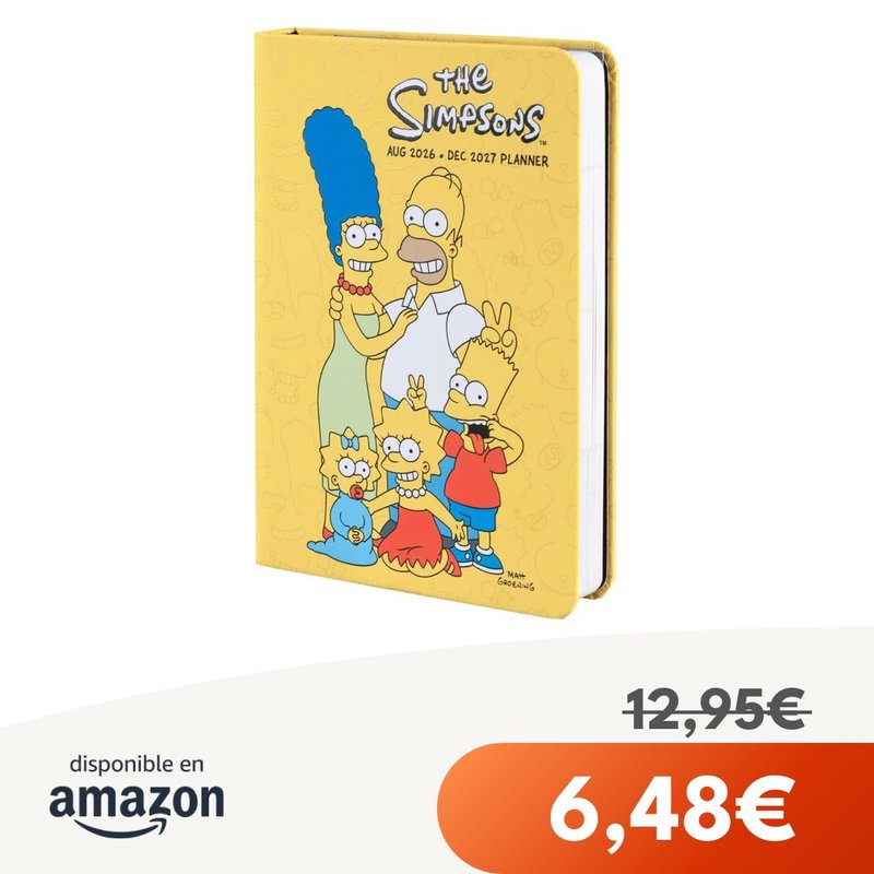 Agenda 2026 2027 pequeña Simpson