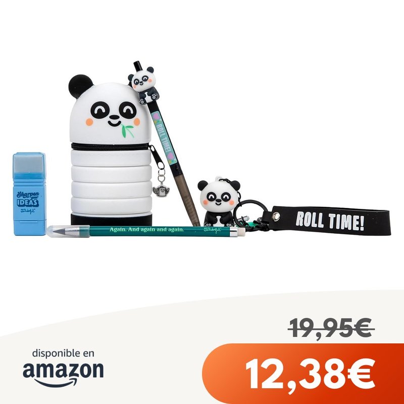 Mr. Wonderful Pack Panda – Libretas A5, Bolis