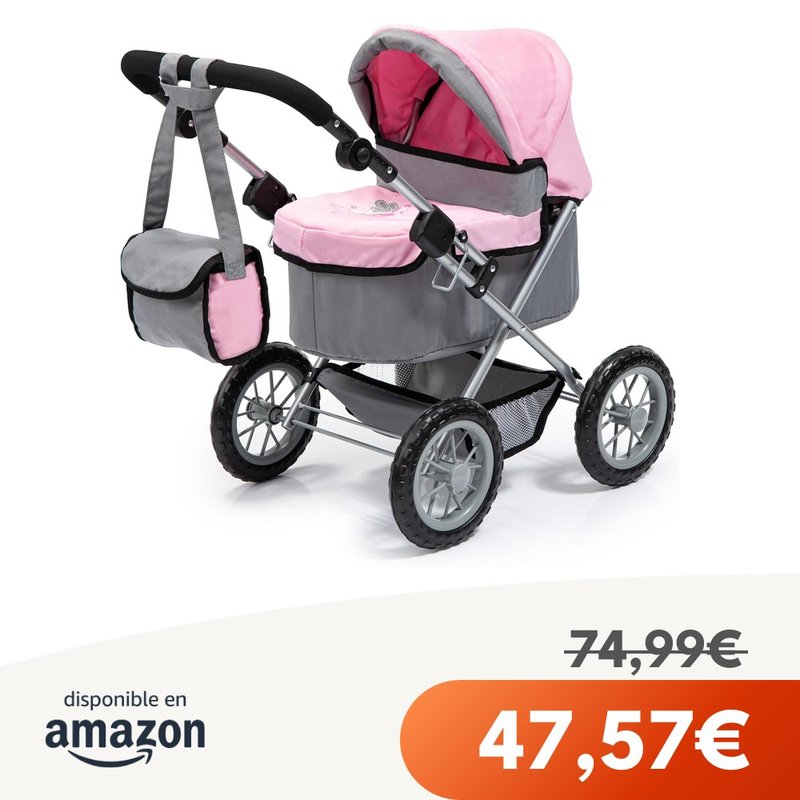 Cochecito de juguete Bayer Design 13008Aa