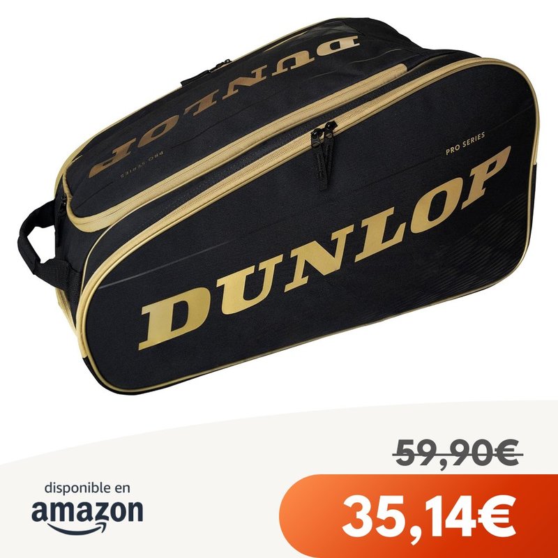 Dunlop Paletero Negro/Dorado