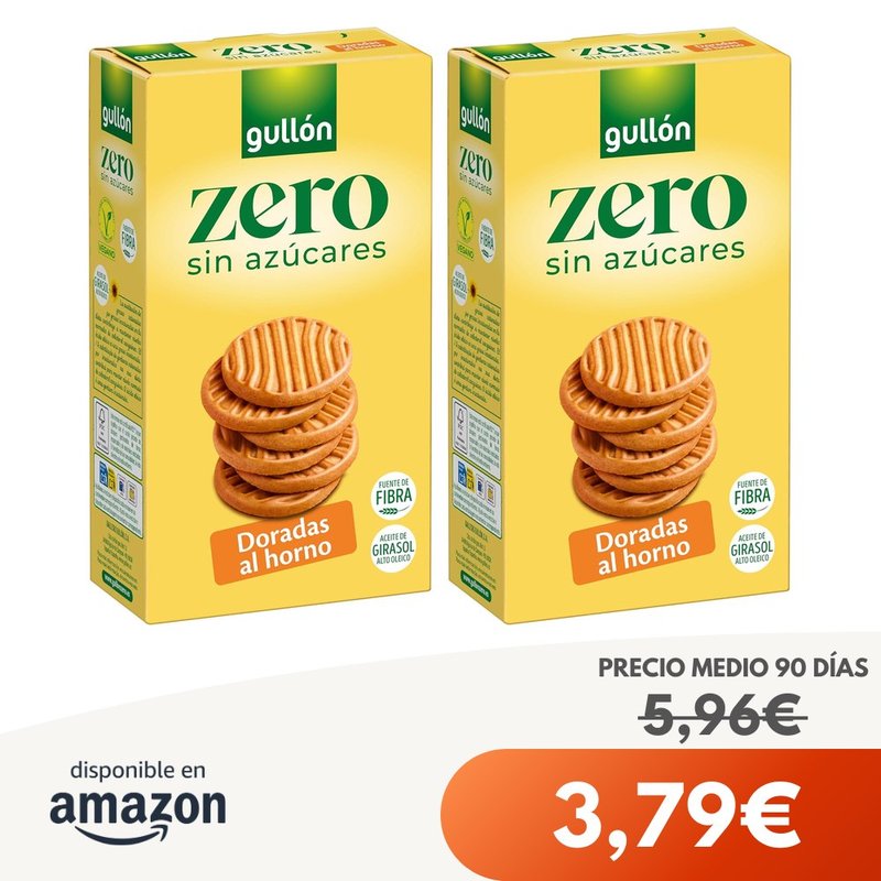 Galleta Dorada al Horno sin Azúcar 330g