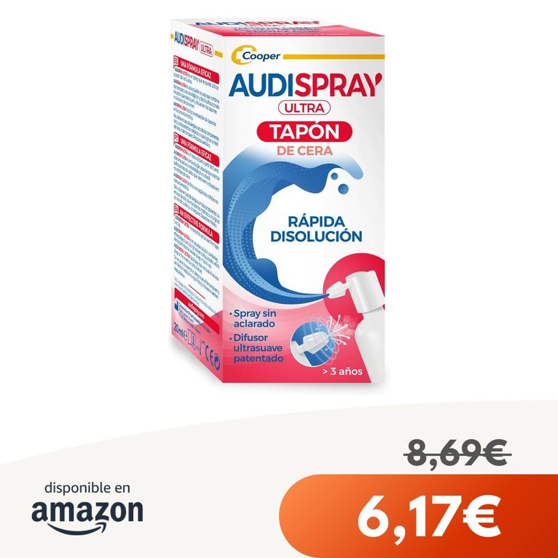 Audispray Ultra eliminar tapón cerumen 20 ml