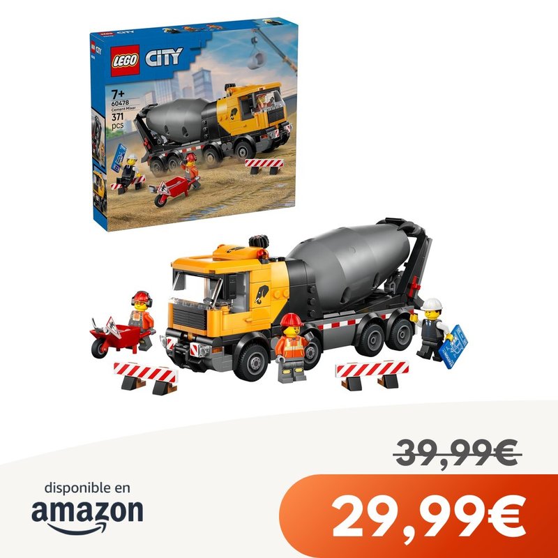 LEGO City Hormigonera 60478