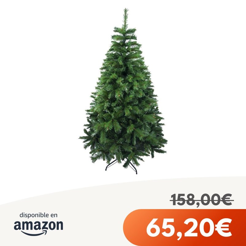 Árbol de Navidad 210cm Verde