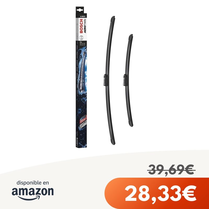 Bosch Limpiaparabrisas eA 102 S 650/475 mm