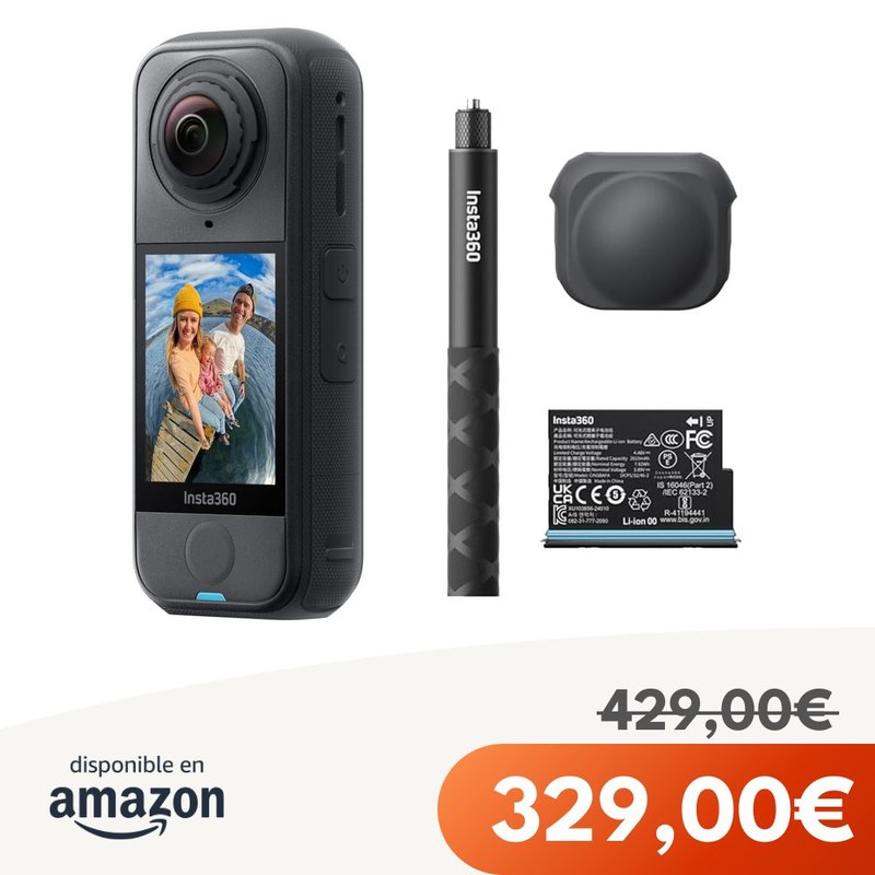 Insta360 X4 Cámara 360°