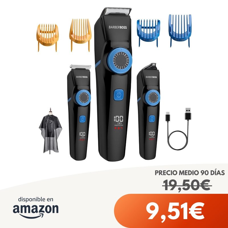 Recortadora 3 en 1 BARBERBOSS