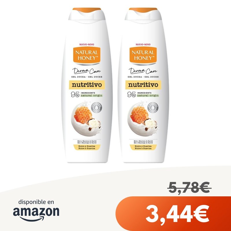 Natural Honey Gel de Ducha Nutritivo 650 ml