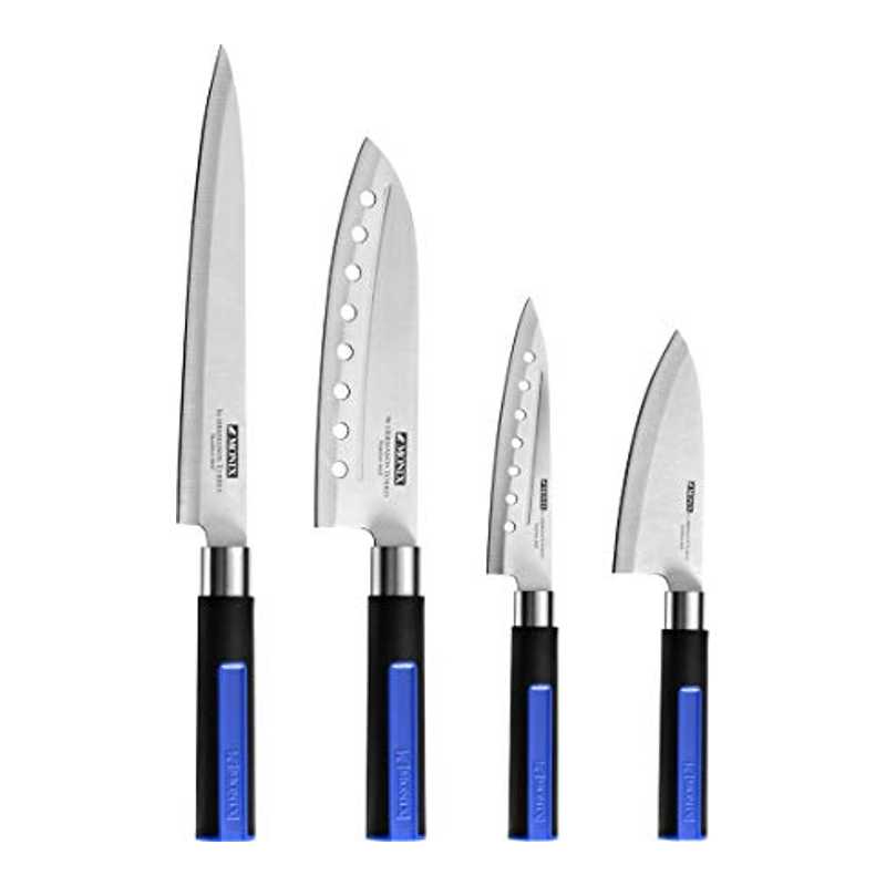 Monix Solid+ Set de 4 cuchillos japoneses
