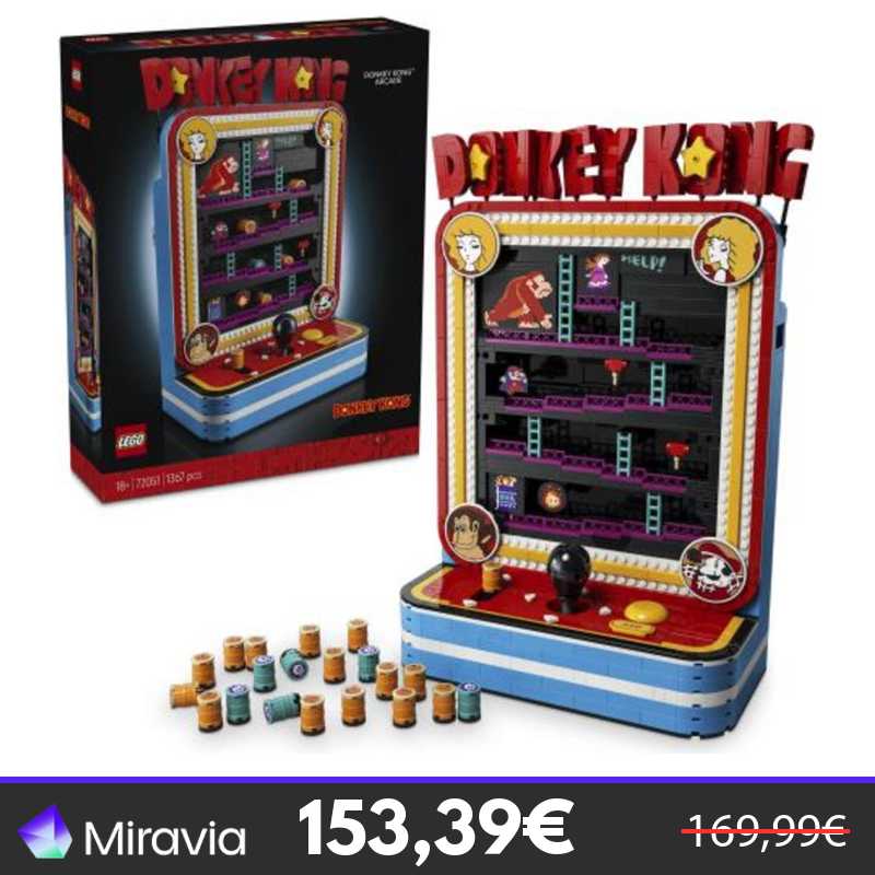 LEGO 72051 Super Mario Máquina recreativa de Donkey Kong