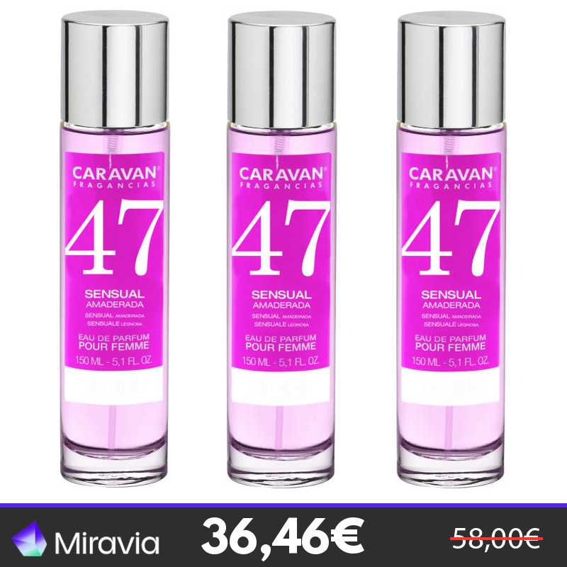 Perfume de Mujer Nº47 150ml - Pack de 3