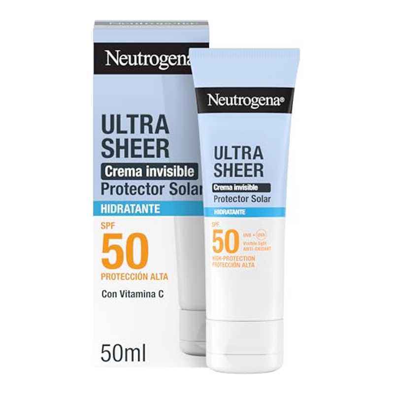 Neutrogena Ultra Sheer Crema Invisible Hidratante SPF50