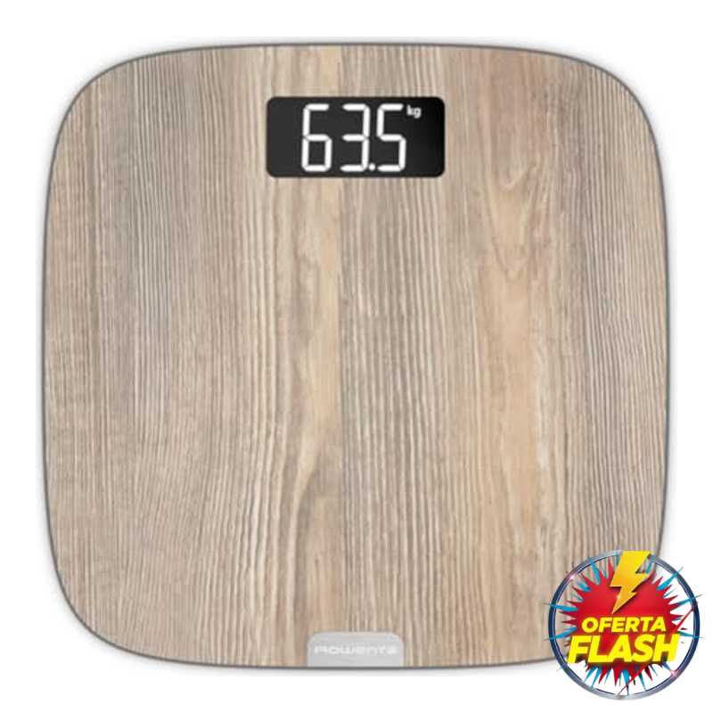 Rowenta Origin Light Wood BS1600 báscula de baño