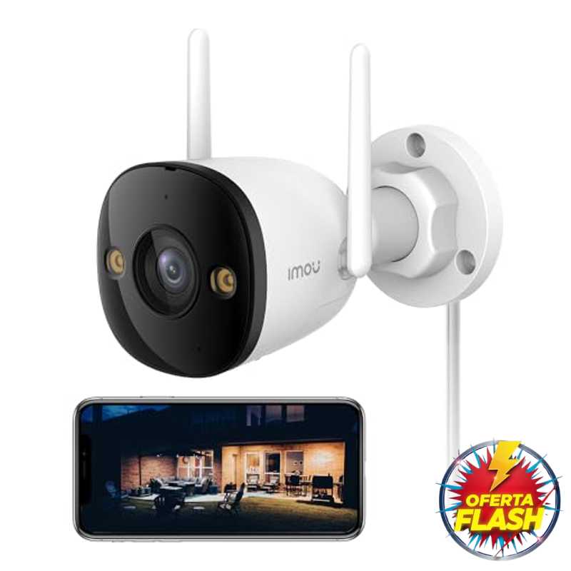 Imou Cámara Vigilancia WiFi Exterior Bullet 3