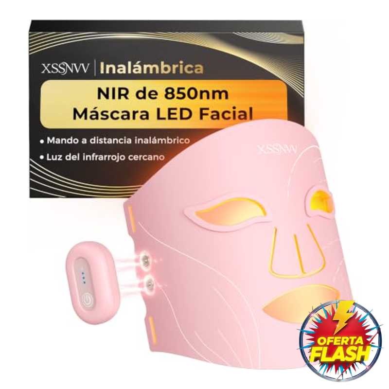 Máscara LED Facial Inalámbrica XSSNVV NVV04