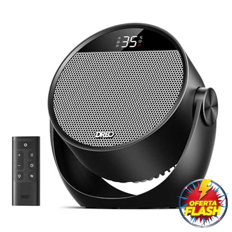 Dreo Calefactor eléctrico 1500W