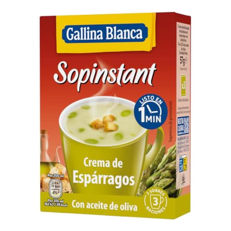Gallina Blanca Sopinstant Crema de Espárragos con Picatostes