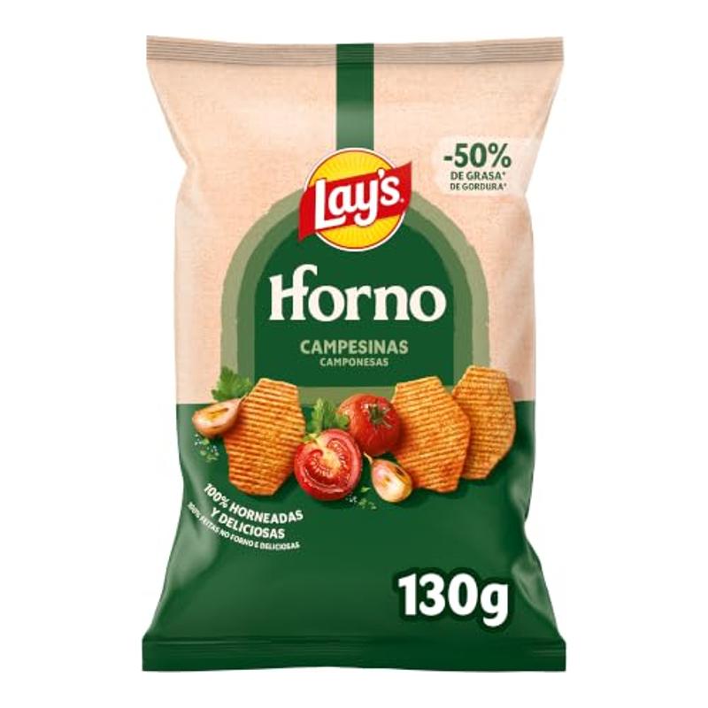 Lay's Horno Campesinas - Patatas Fritas, 130 g